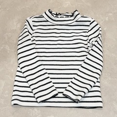 子ども服 子供服 ボーダートップス100cmの画像