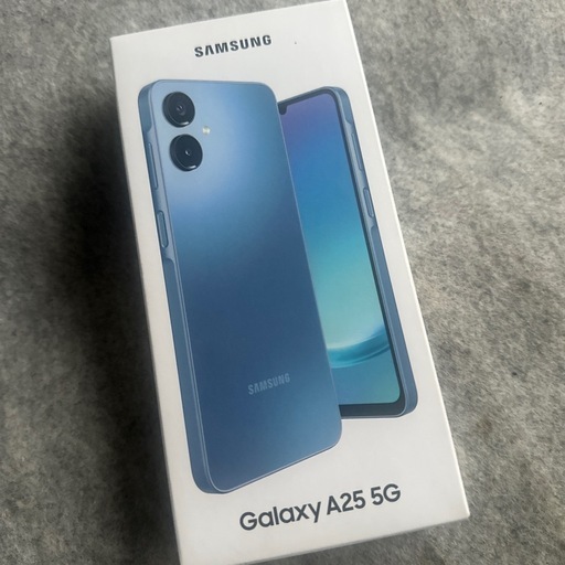 Galaxy A25 5G Blue未使用　送料500円