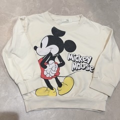 ミッキートップス子供服 90cm 100cm 110cmの画像