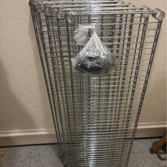 スチールラック棚板 120x35cm φ25mm　5枚の画像