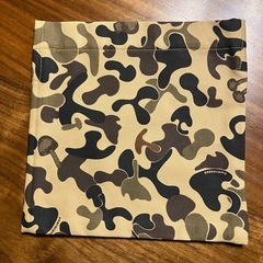 給食セットきのこ迷彩柄3点の画像