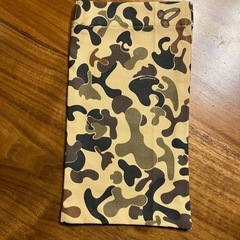 給食セットきのこ迷彩柄3点の画像