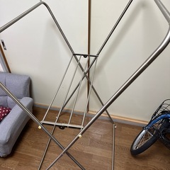 ✨アルミ室内物干しラック✨の画像