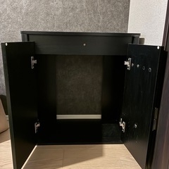 60cm水槽台ブラック　ADA水温計付き
の画像