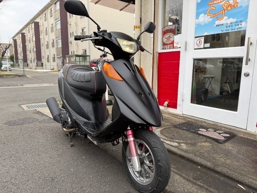 スズキ アドレスv125g 規制前 CF46A カスタム マットブラック　