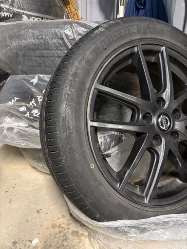 夏タイヤホイールセット　205/55R17