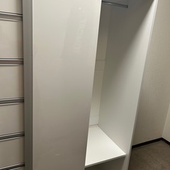 洋服タンス　クローゼット付の画像