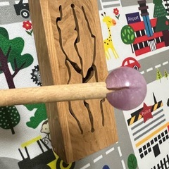 木製の音がなるやつの画像