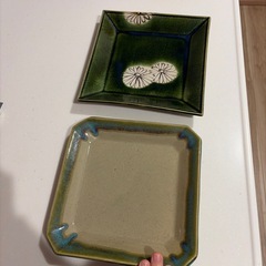 和風皿2枚セットの画像