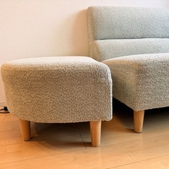 【セール】2人掛けソファ　オシャレ　北欧スタイルの画像