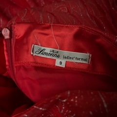 Simonne カラードレス　結婚式　レッド　9号の画像