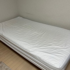 無印良品　シングルベッドの画像