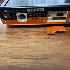 デジカメCOOLPIX S3000 オレンジの画像