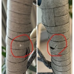 ハンギングチェア　グレー　バスケット　たまご型の画像