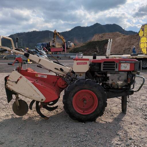 (香川) YH80D ヤンマー ディーゼル耕耘機 ◎セル付き◎8馬力