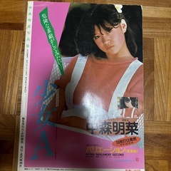 中森明菜　　写真集の画像