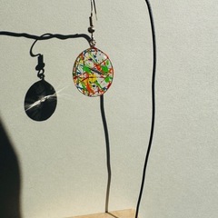 ハンドメイド　ピアスの画像