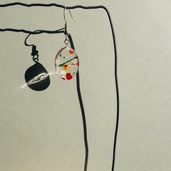 ハンドメイド　ピアスの画像