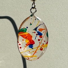 ハンドメイド　ピアスの画像