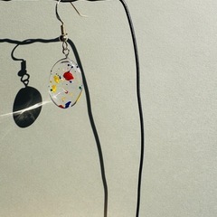 ハンドメイド　ピアスの画像