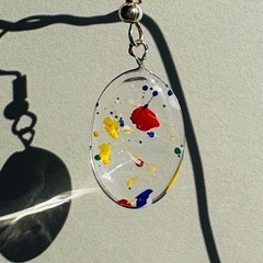 ハンドメイド　ピアスの画像