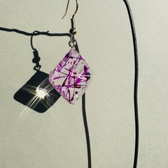 ハンドメイド　ピアスの画像