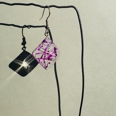 ハンドメイド　ピアスの画像