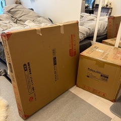 お値下げしました！【新品未使用】ダイニングテーブル　ダイニングチェアセット　定価25000円の画像