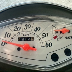 スズキ レッツ4 LETS4 CA45A 4904km 原付 4スト 無料配送有 現状販売 現車確認必須❗️ バンガレージ神奈川の画像