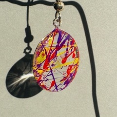 ハンドメイド　ピアスの画像