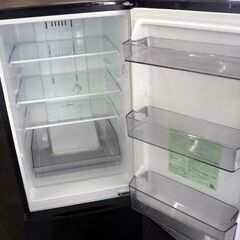 ☆TOSHIBA 2ドア冷蔵庫 GR-U15BS 2023年製 定格容量153L 右開き ブラック ノンフロン冷凍冷蔵庫 黒 東芝 札幌市 豊平区 平岸店の画像