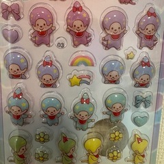 モンチッチ⭐︎ぷっくりシールの画像