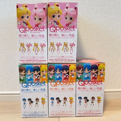 新品・未開封♡Qposket セーラームーン フィギュア 5体セット♡ྀི