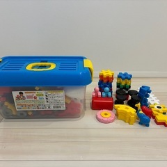 [お譲り先決まりました]折りたたみ滑り台・ニューブロック　セットの画像