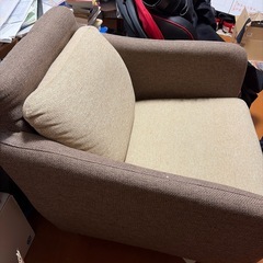 ニトリ　1人用　ソファの画像