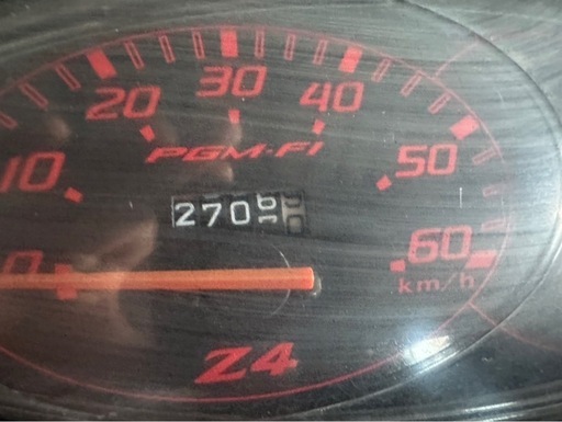 ホンダ DIO ディオ AF56 原付 2707km  4スト 無料配送有 現状販売 現車確認必須❗️ バンガレージ神奈川