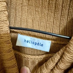 ロングニットワンピースの画像