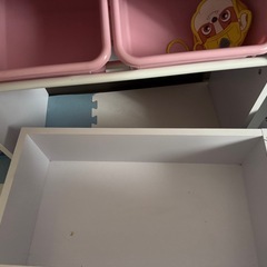 LOWYA ロウヤ おもちゃ箱 絵本棚の画像