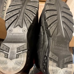 現物確認🆗‼️【YOSUKE 厚底スニーカー ブラック】の画像