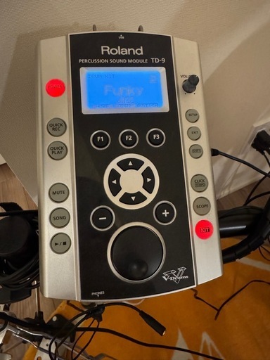 【超美品/完動品】Roland V-Drums TD-9S フルセット！ダブルペダル・マット付き【直接引取限定】

