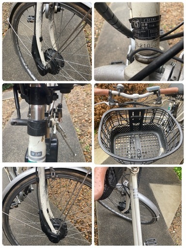 ペルテック　TDA-704Lシリーズ（27インチ通勤・買い物向け電動アシスト自転車） Paltech