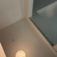 ガラス板ローテーブルの画像