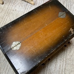 昔のお針箱の画像