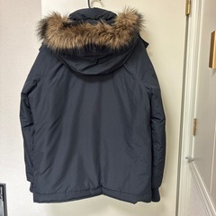 Hollister フード付きジャケット　ダークネイビー（ブラック）の画像