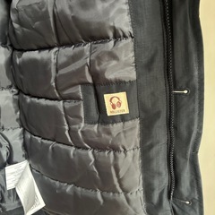 Hollister フード付きジャケット　ダークネイビー（ブラック）の画像