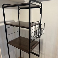 アイリスオーヤマのキッチンラックの画像