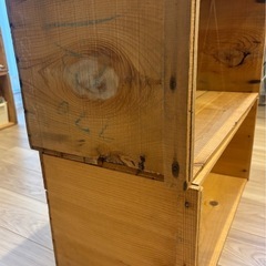 りんご箱2点の画像