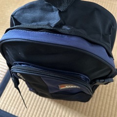 リュック ネイビーXブラック の画像