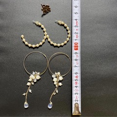 ハンドメイド　ネックレス　ピアス　イヤリングの画像