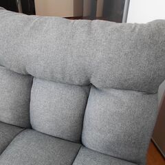 ♪ニトリ ロダワイド ポケットコイル座椅子 一人用ローソファ リクライニング♪の画像